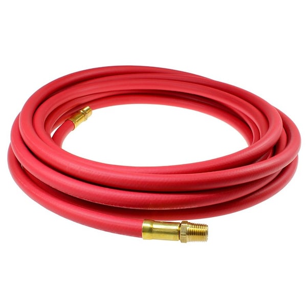 RED RUBBER HOSE 25' X 3/8"